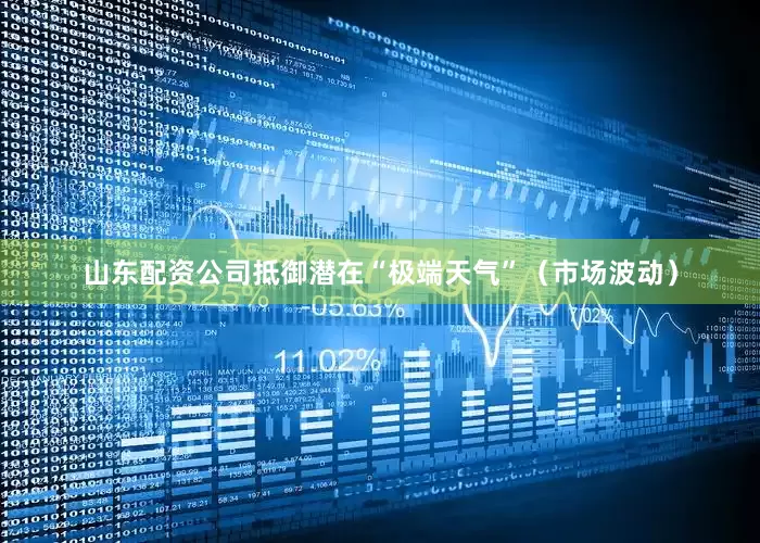 山东配资公司抵御潜在“极端天气”（市场波动）